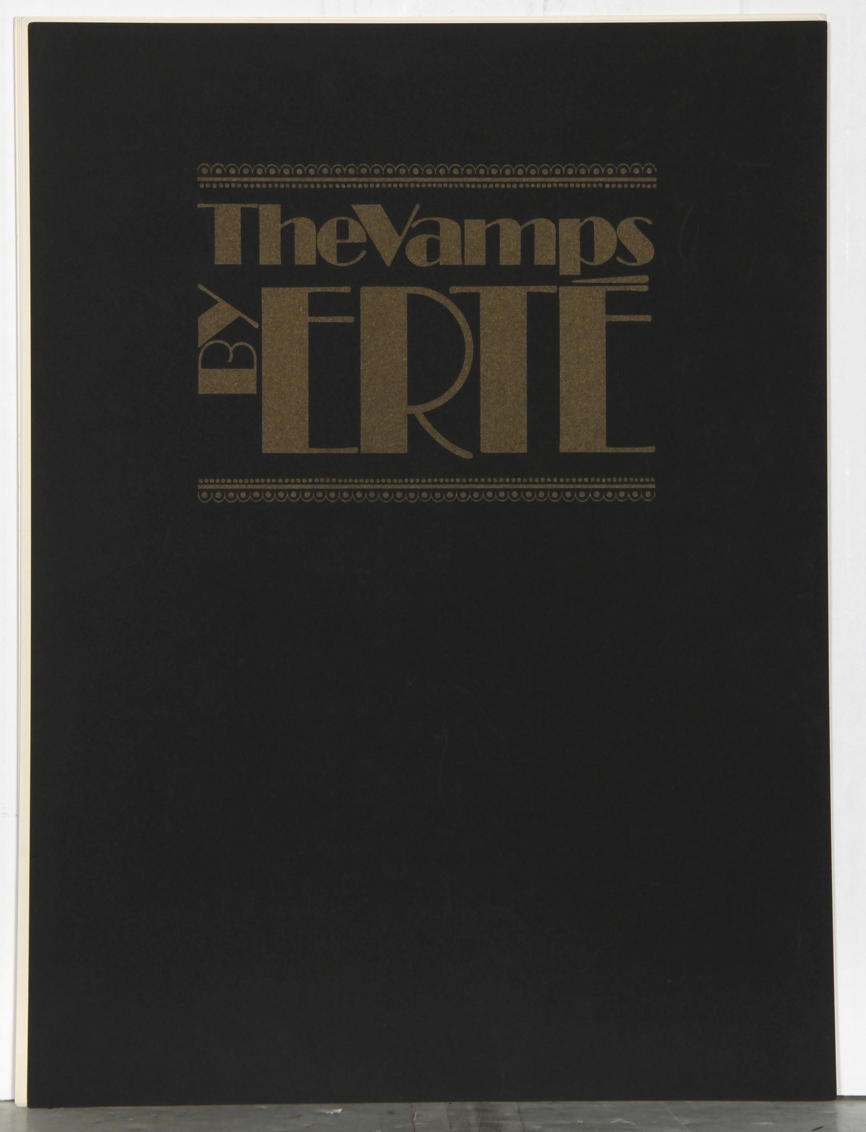Vamps Suite of Six Silkscreens by Erte - Print by Erté