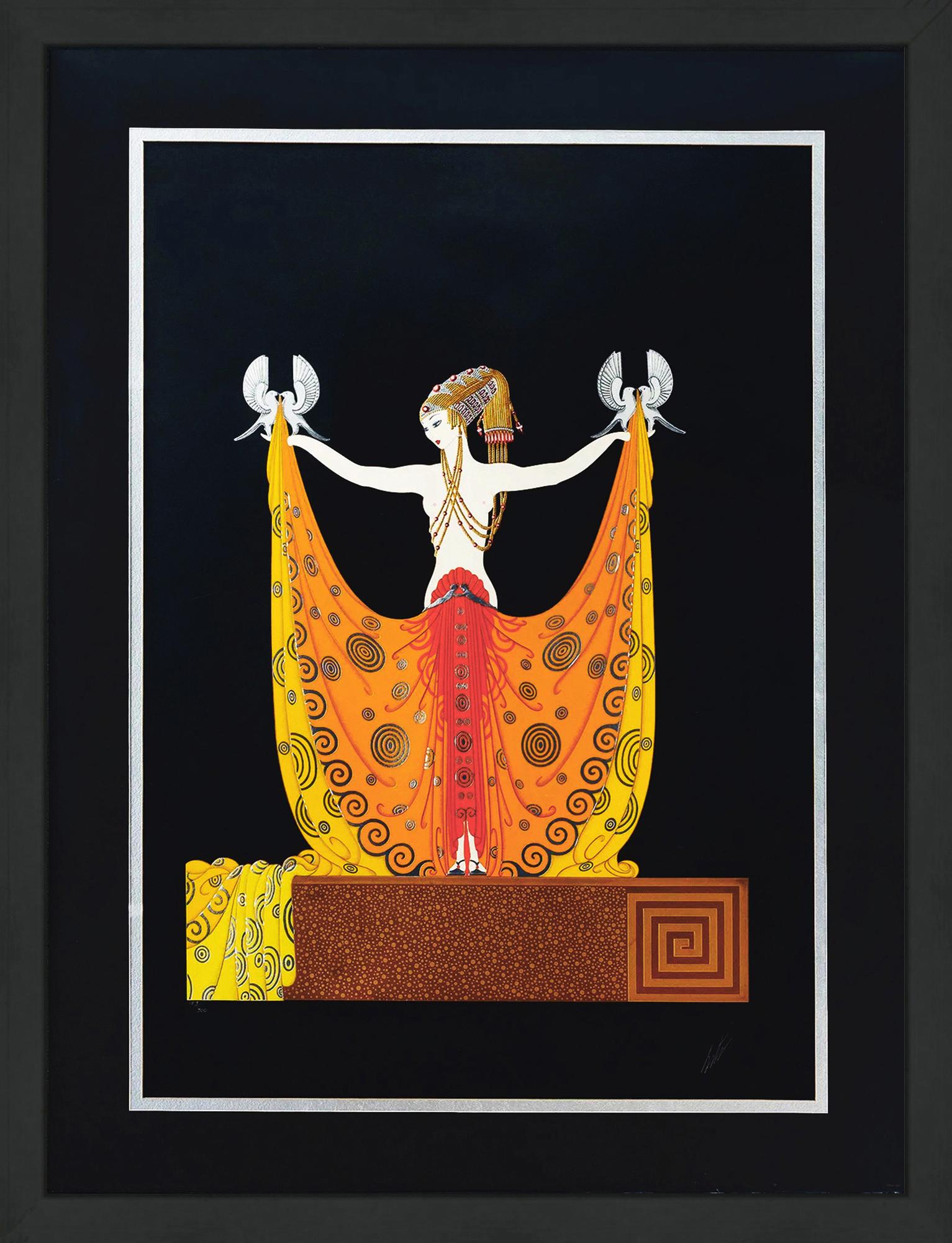 Venus (large hand signed foil stamped embossed serigraph)