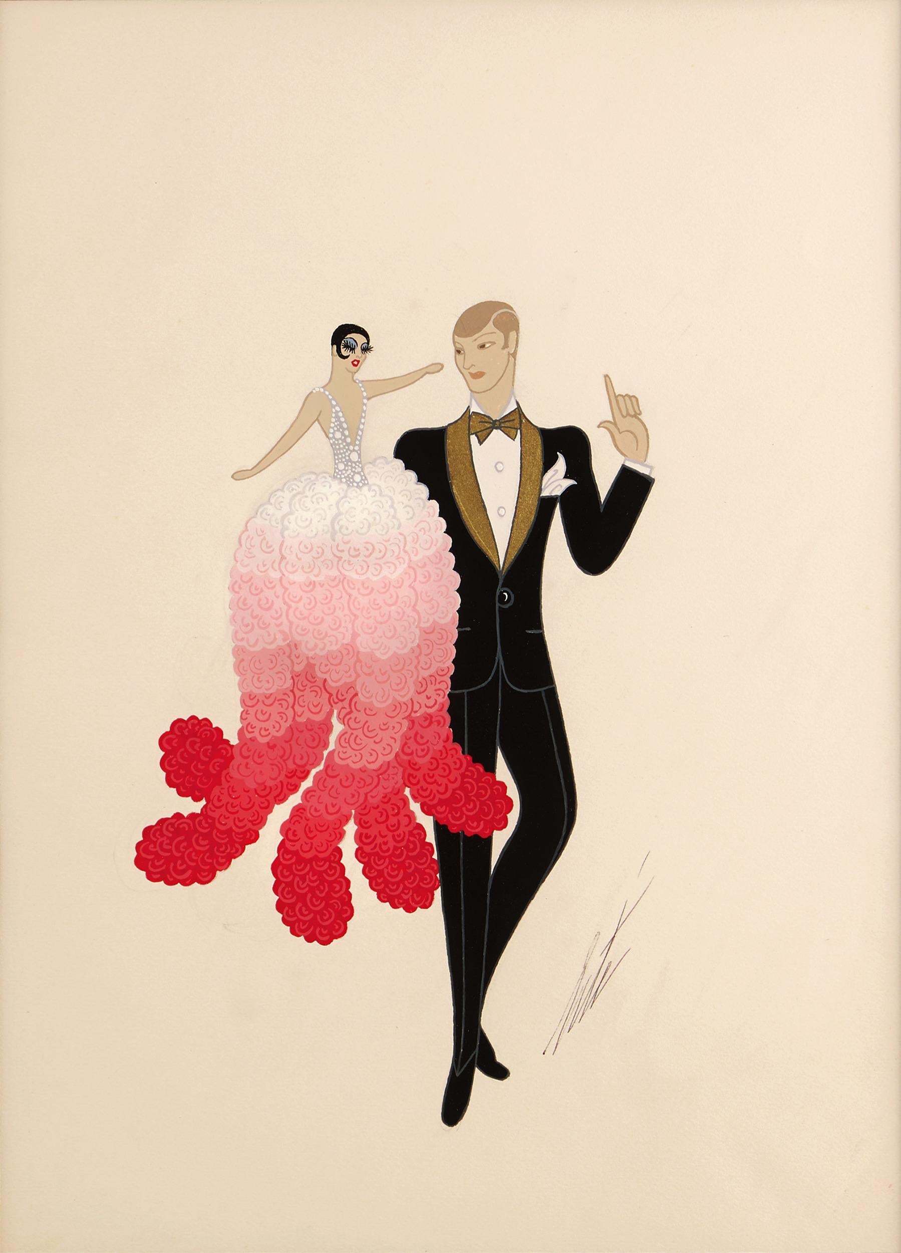 Le ventriloque von Erté