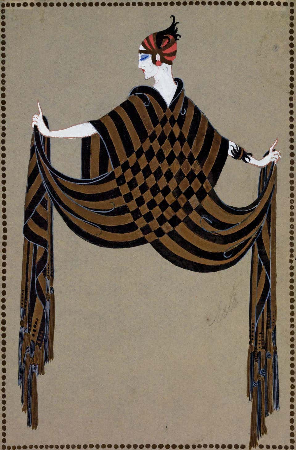 Erte Graphics Erté Art - 170 For Sale at 1stDibs | erte prints for sale, erte for ...