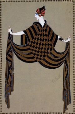 Vintage Untitled Fashion Design, 1920
