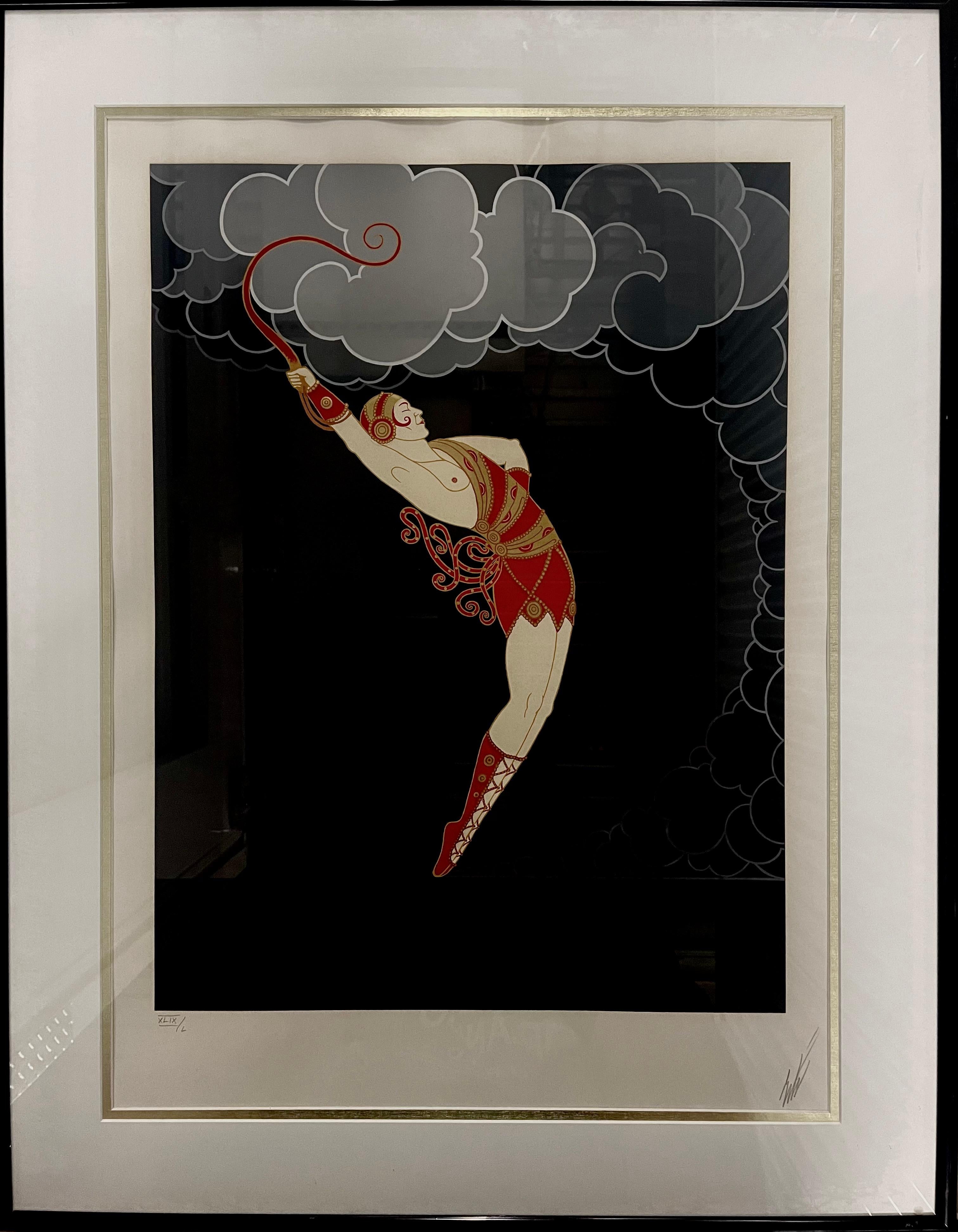 “Dancer” - Print by Erte - Romain de Tirtoff