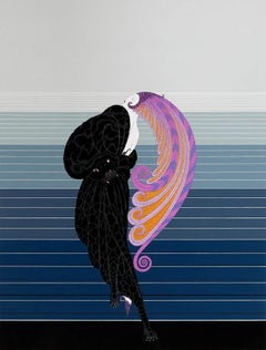 ERTE "Beauty and the Beast" 1977 Serigraph on wove paper Hand Signed & Numbered