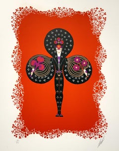 ERTE "Club", 1974 Original lithograph in colors edition of 90