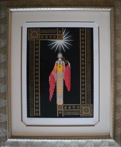 Erte, „La Princesse Lointaine“, signierte Serigrafie in limitierter Auflage von Künstlerexemplar