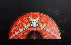 ERTE "Madame Butterfly", 1989 Serigraph w/ embossment hand signed and numbered