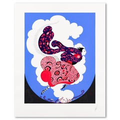 Erte, "Pursuit of Flora" Limited Edition Serigraph, AP Numbered 19/25
