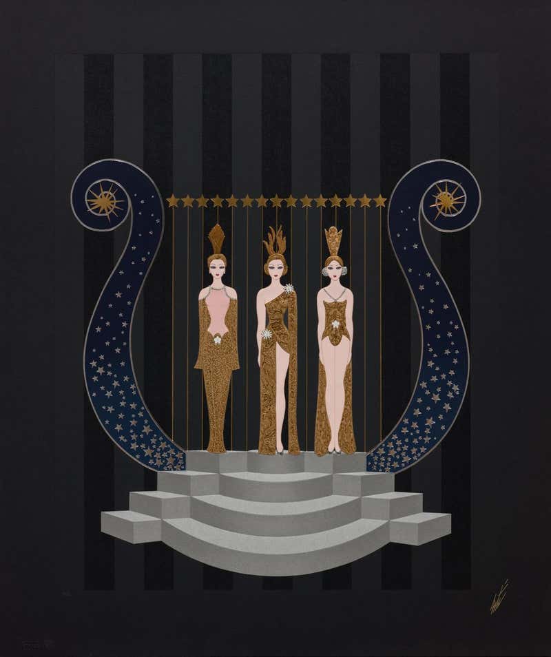 Erté Prints and Multiples 70 For Sale at 1stDibs erte print, erte