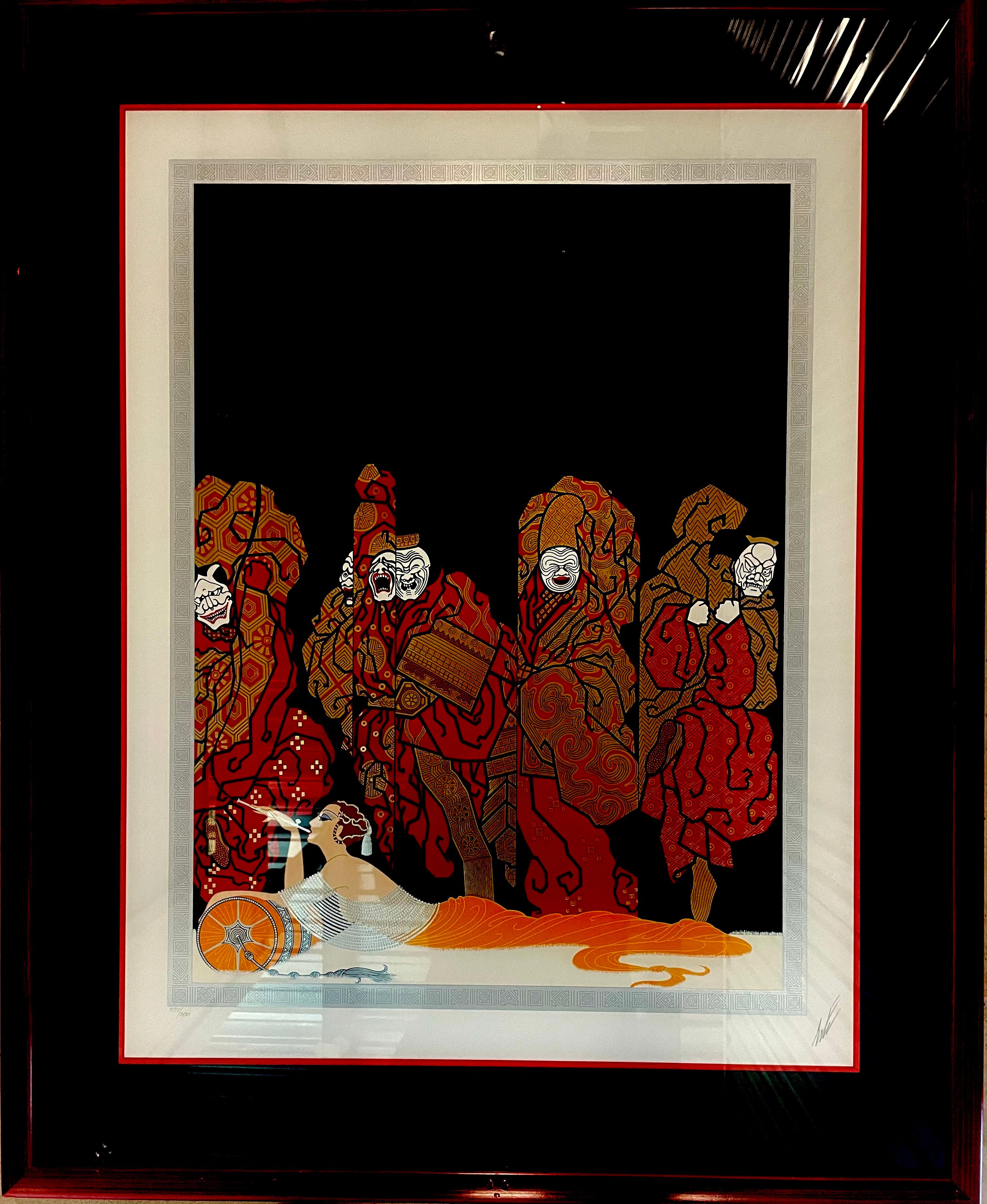 “Opium” - Print by Erte - Romain de Tirtoff