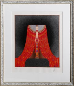 Red Sea, Art Deco Screenprint, signed and numbered in pencil by Erte