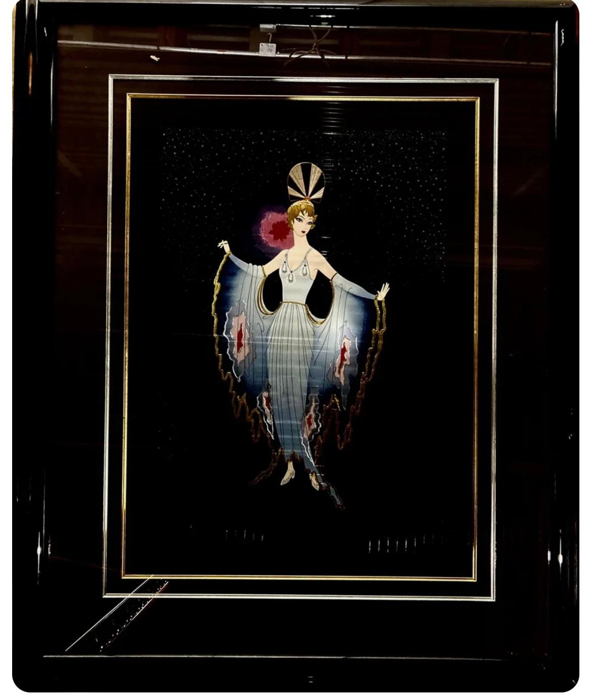 “Twilight” - Print by Erte - Romain de Tirtoff