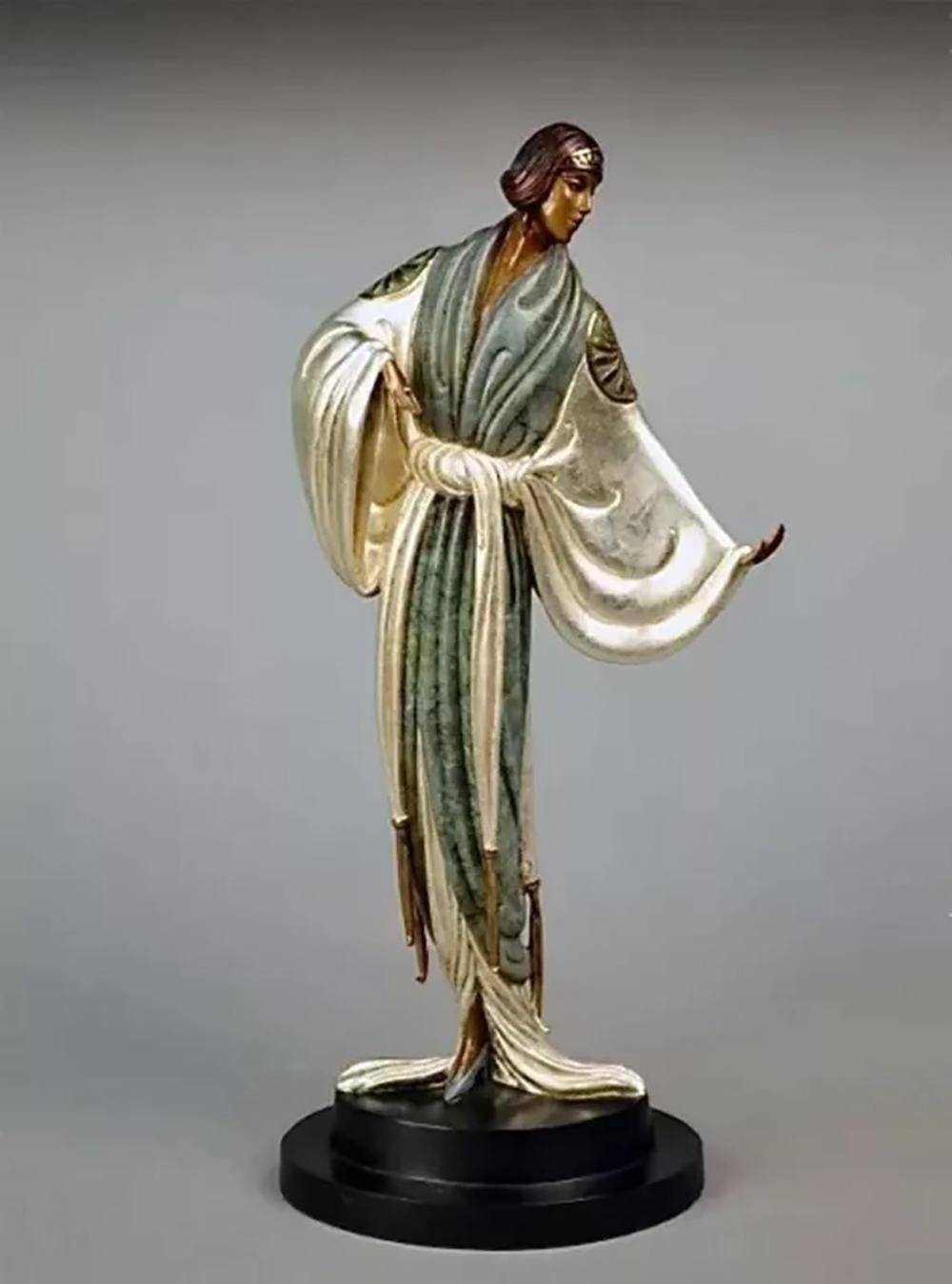 Erte - Romain de Tirtoff Figurative Sculpture - BELLE DE NUIT