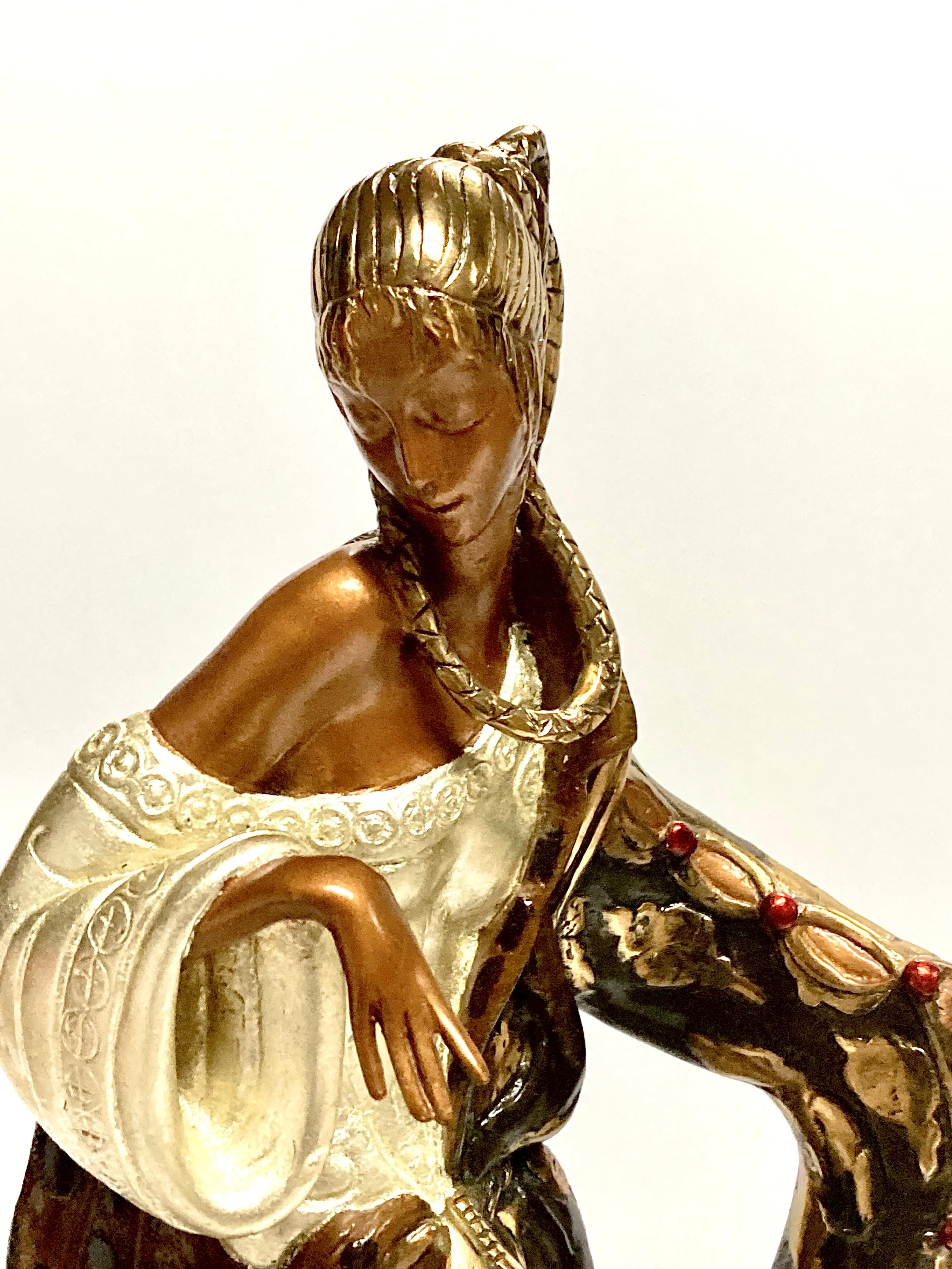 Firmato e numerato Erte Bronze
Misure 20x19x6
In ottime condizioni
viene fornito con la base