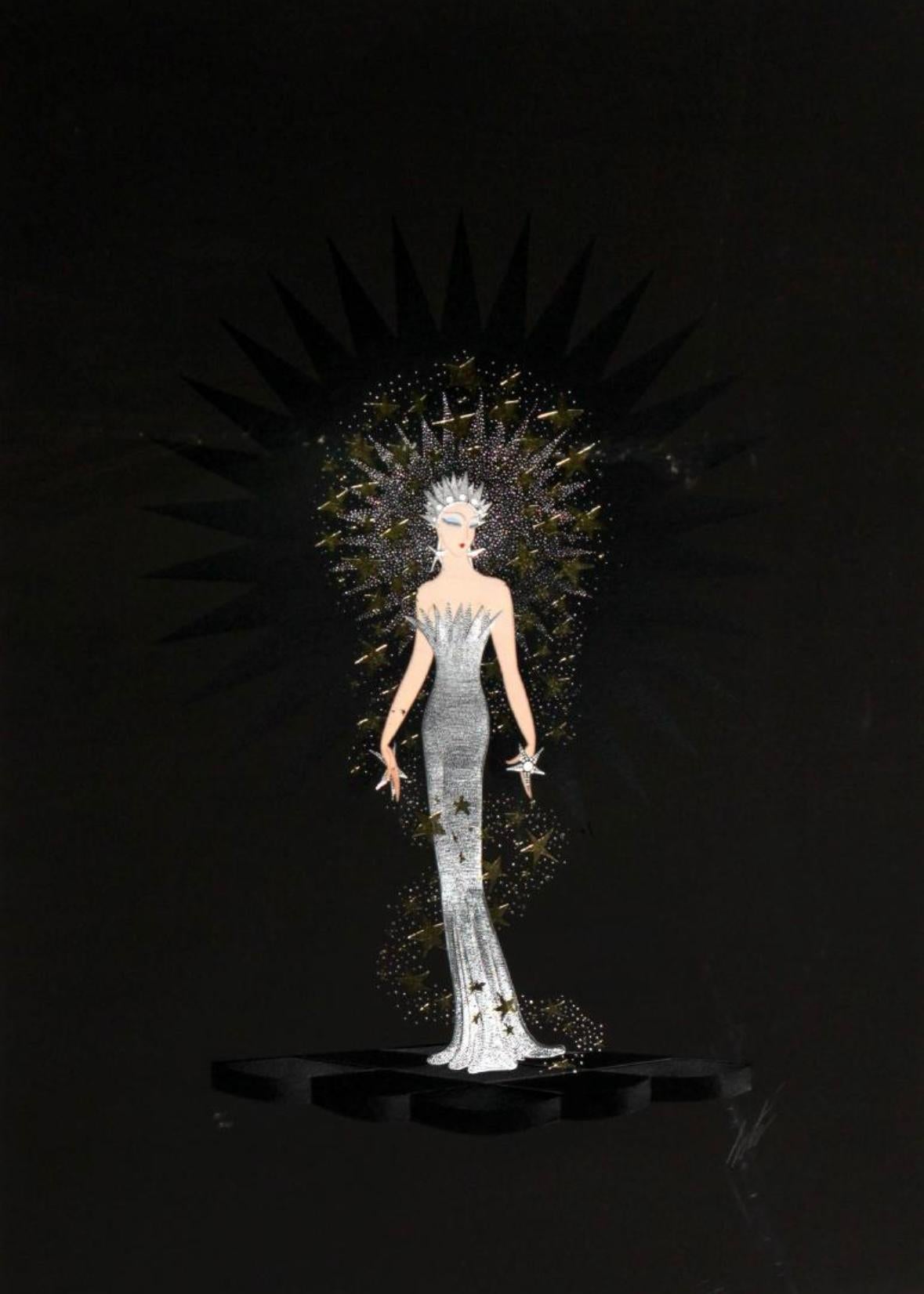 "Starstruck" - Sculpture di Erte - Romain de Tirtoff