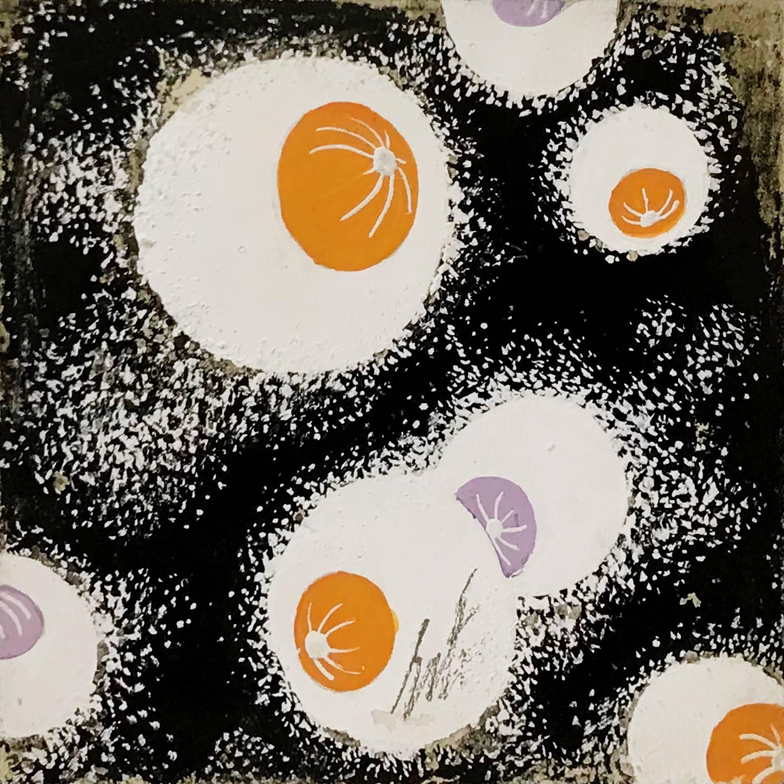 Erté Abstract Drawing - DESIGN FOR FABRIC #7346
