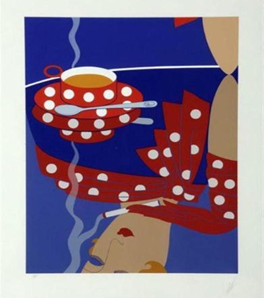 ERTE REFLECTIONS SERIGRAPH HAND SIGNED AND NUMBERED - Print by Erté