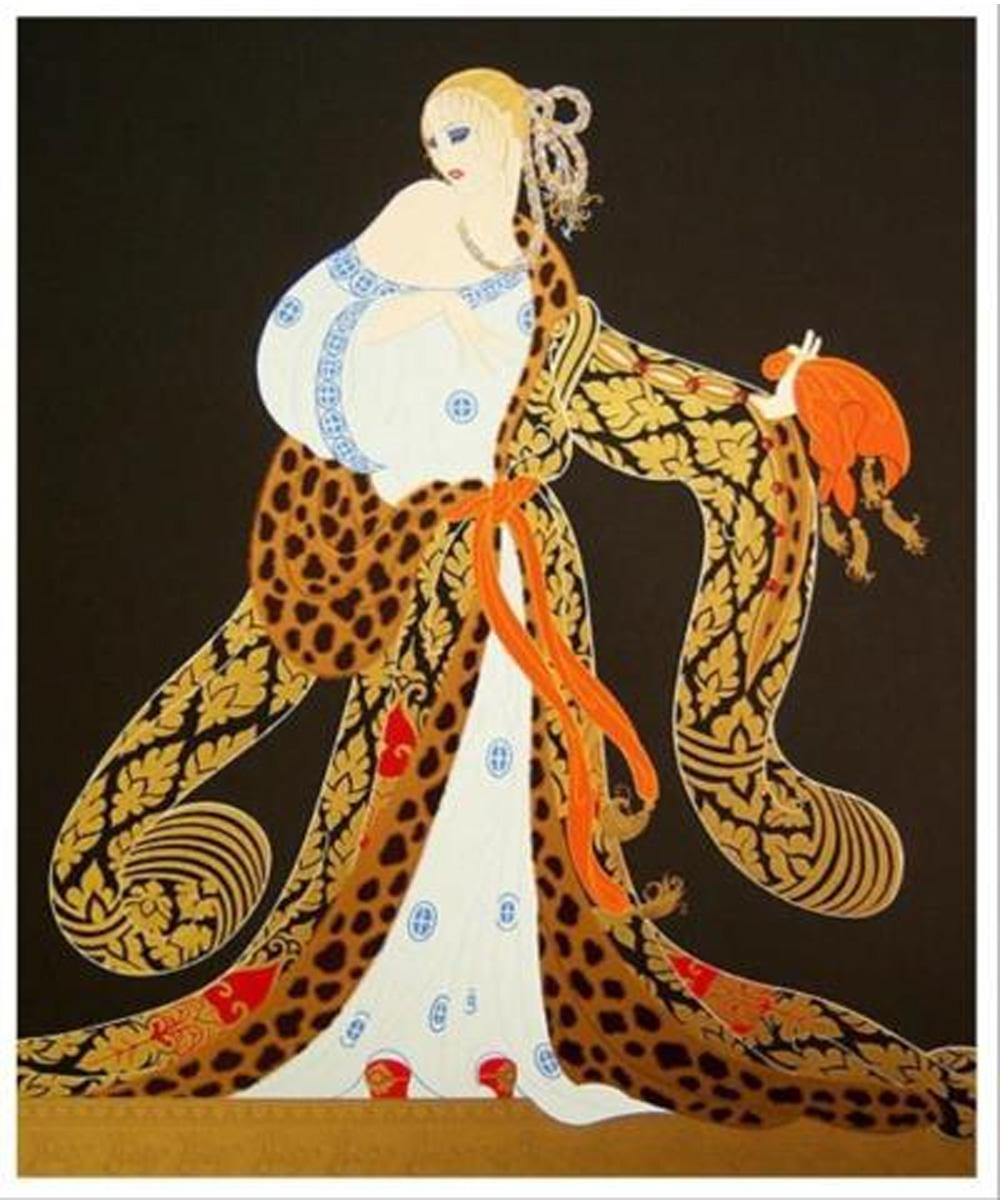 ERTE SERIGRAPH RIGOLETTO PENCIL SIGNED AND NUMBERED - Print by Erté