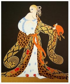 ERTE SERIGRAPH RIGOLETTO PENCIL SIGNED AND NUMBERED