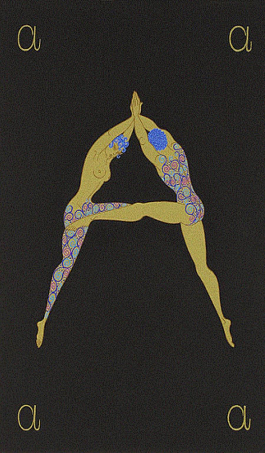Erté Still-Life Print - ERTE SERIGRAPH, "THE ALPHABET SUITE" 26 PIC. EACH SIGNED AND NUMBERED