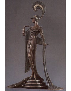 ERTE BRONZE DIRECTOIRE 1985 SIGNED AND NUMBERED RETAIL $25000