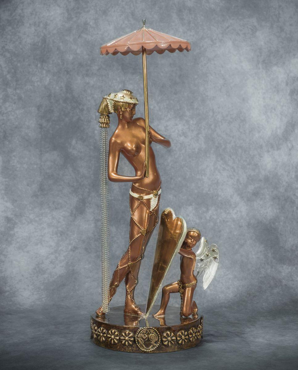 Helena von Troja – Sculpture von Erté