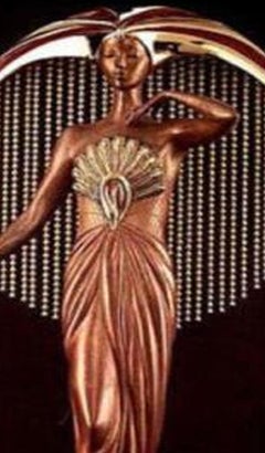 Le Soleil  by Erte Bronze Sculpture Signed and numbered List price - $25, 000.00