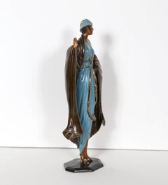 Rue de la Paix, Bronze Art Deco Sculpture by Erte