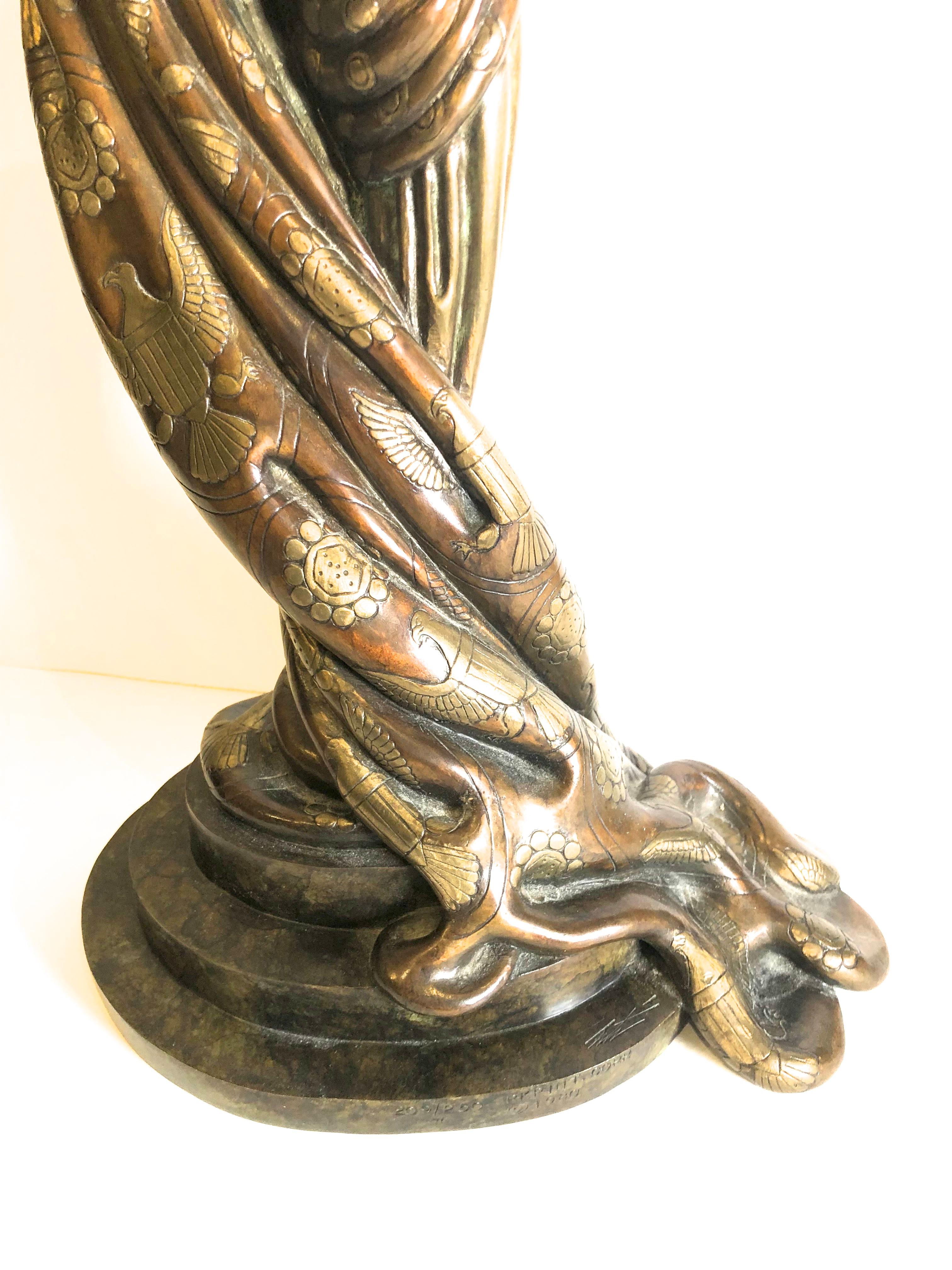 erte bronze sculpture