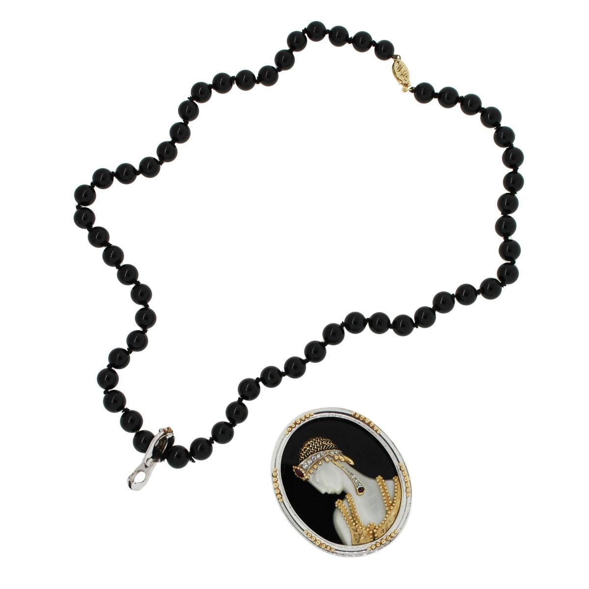 erte necklace