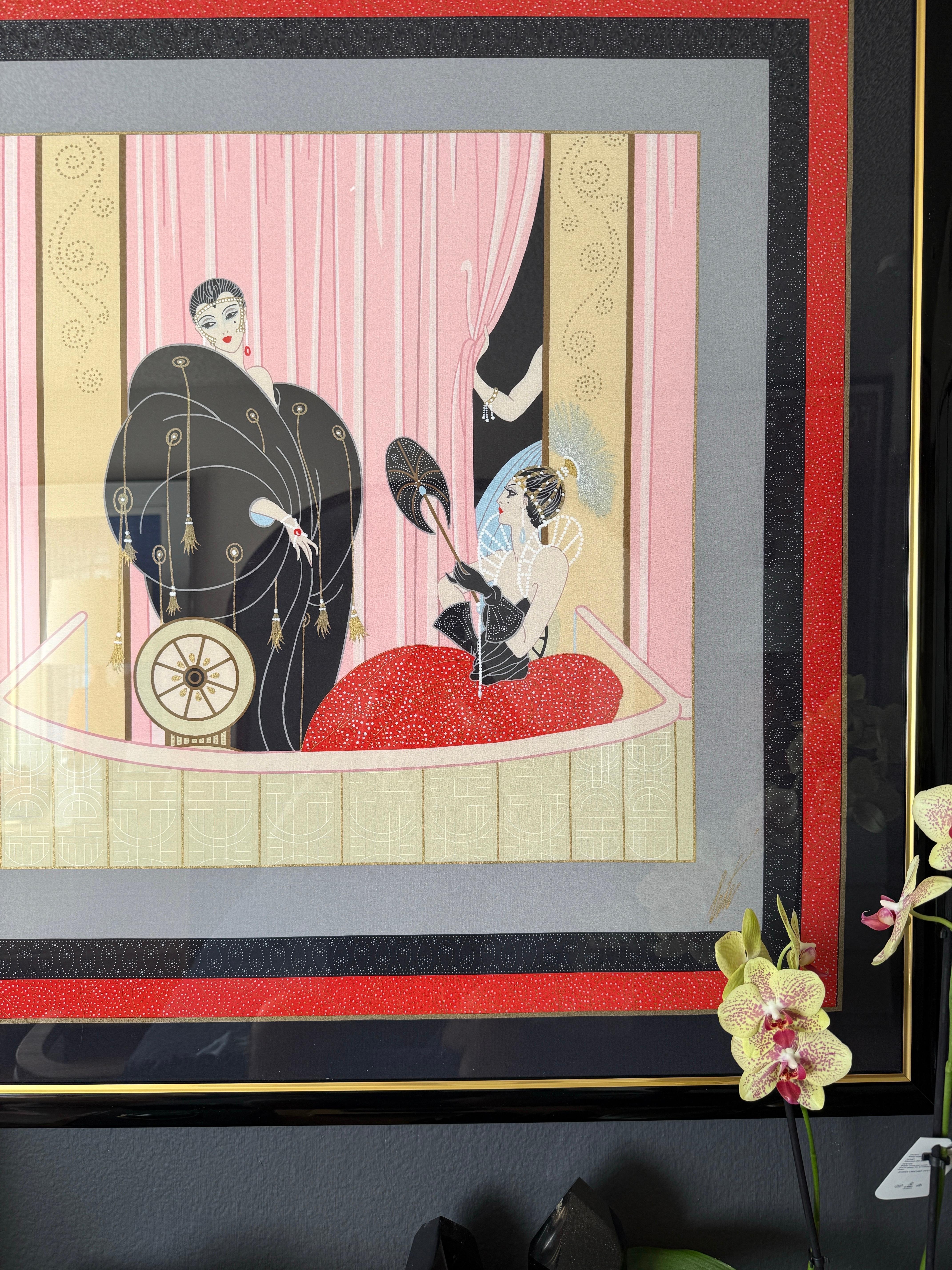 ERTE Siebdruck im Angebot 3
