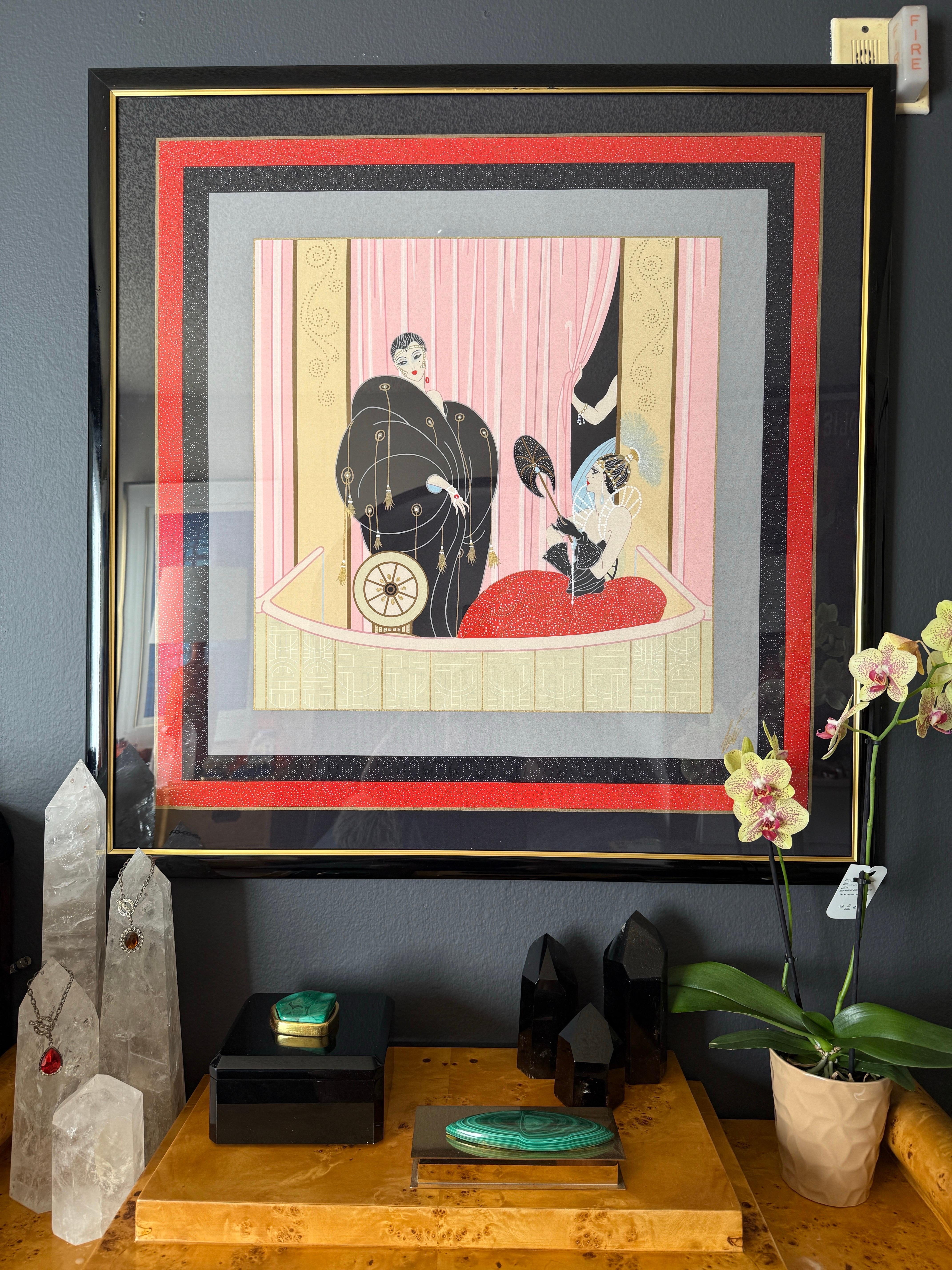 ERTE Siebdruck (Art déco) im Angebot