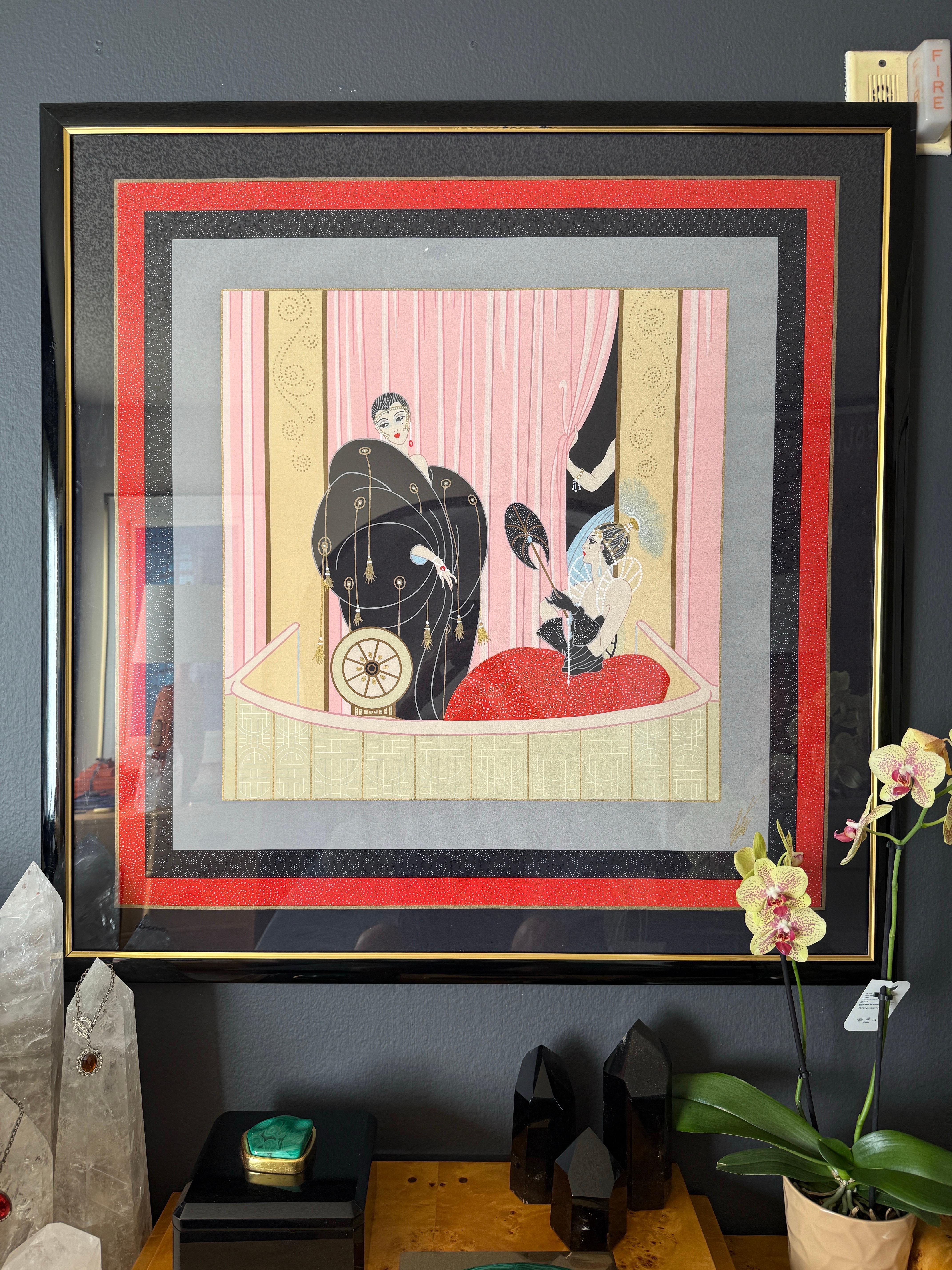 ERTE Siebdruck (Französisch) im Angebot