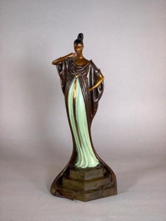 An Evening in 1922 (Bronze), Limited Edition, Erte - MINT CONDITION