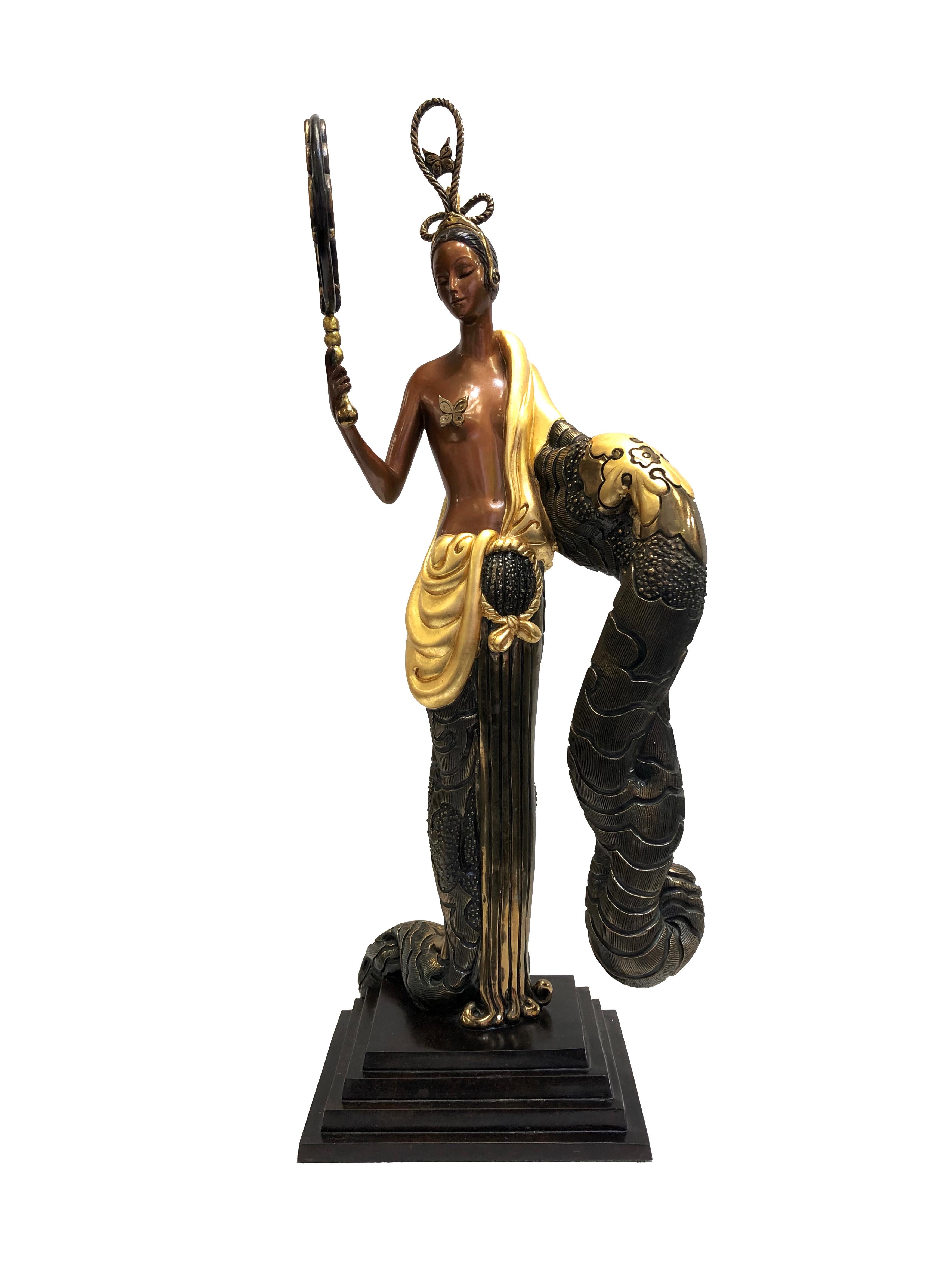 Bambú (escultura de bronce)