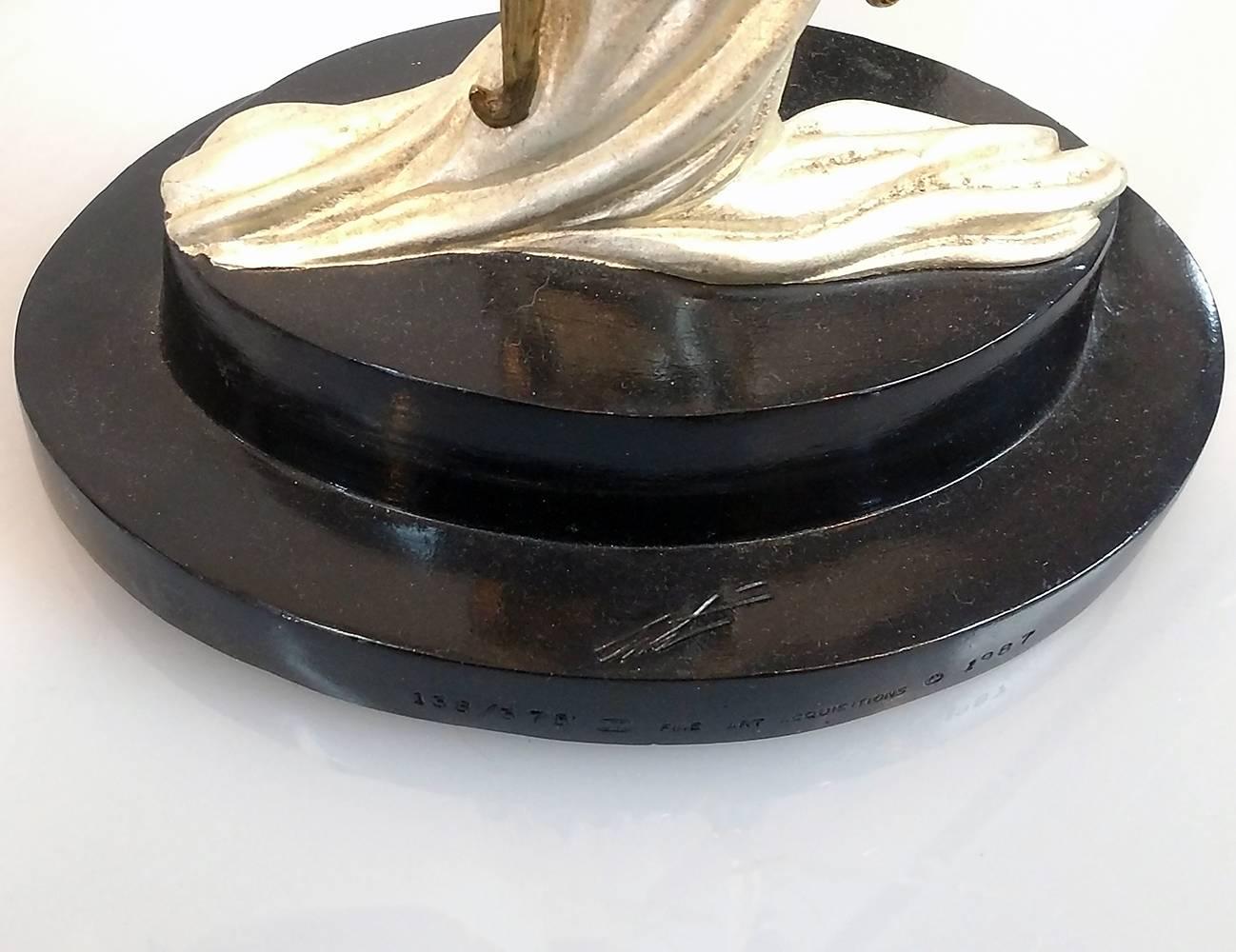 BELLE DE NUIT (SculPTURE) – Sculpture von Erté