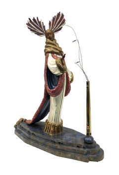Ermine Brocade (bronze sculpture)