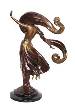 Erte "Flames of Love" Bronze Signed Numbered Retail-$25, 000