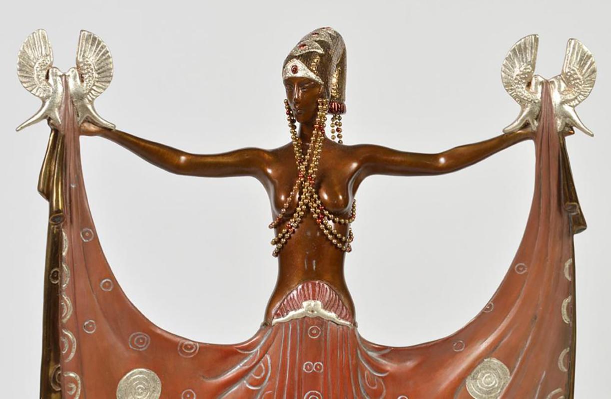 Erte signed bronze sculpture Venus, 1987 List Price - $25, 000 - Sculpture by Erté