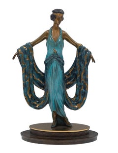 Gala (cold painted bronze sculpture)