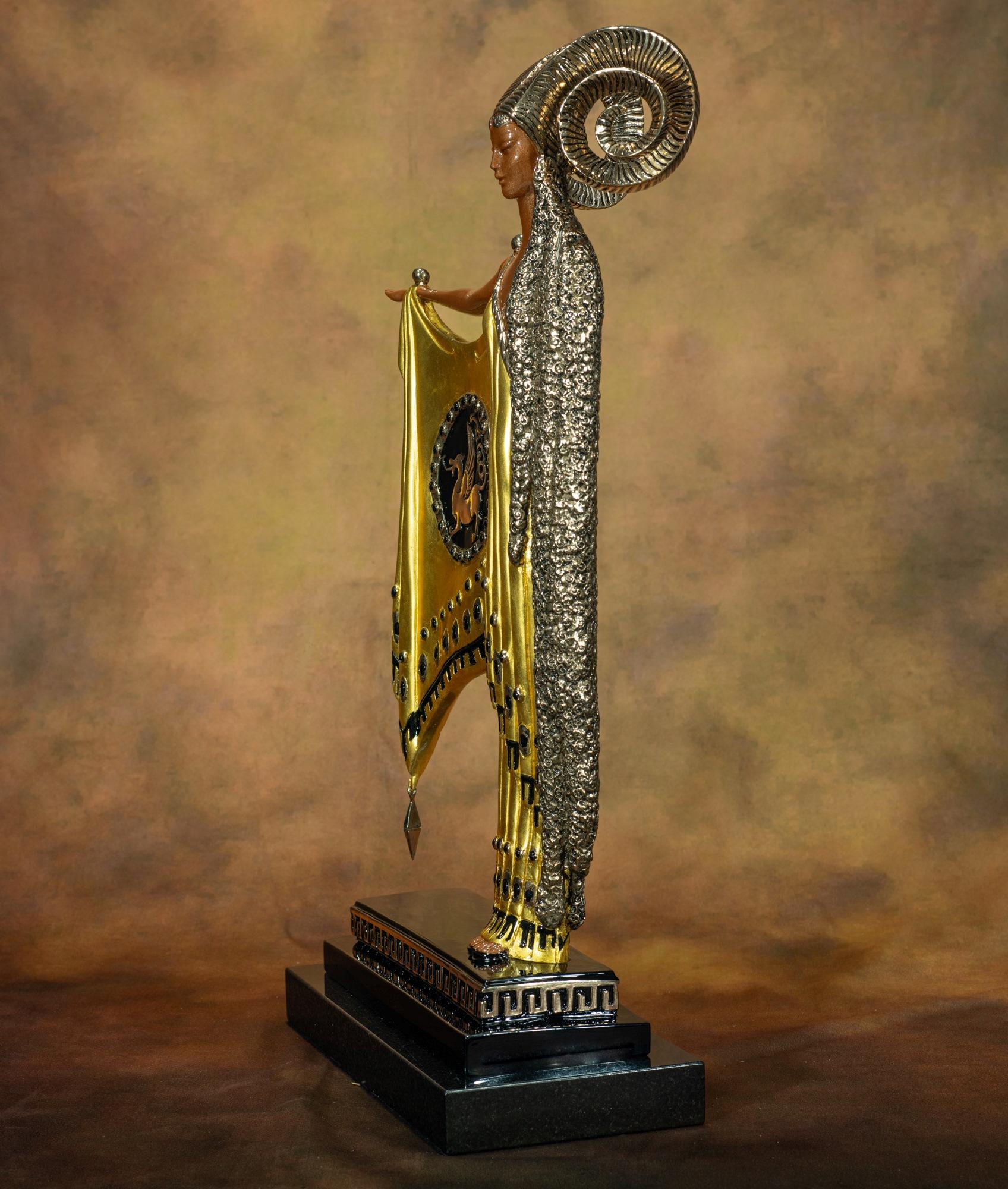 Golden Fleece - Sculpture by Erté