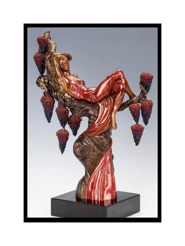 Erté Figurative Sculpture - Heat
