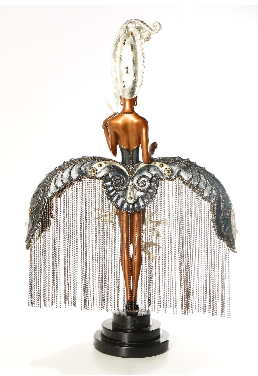 HER SECRET ADMIRERS - Sculpture by Erté