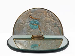 Alegría de vivir (escultura sobre espejo de mesa)