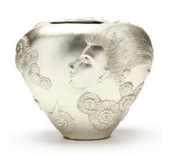 She Loves Me (bronze vase)