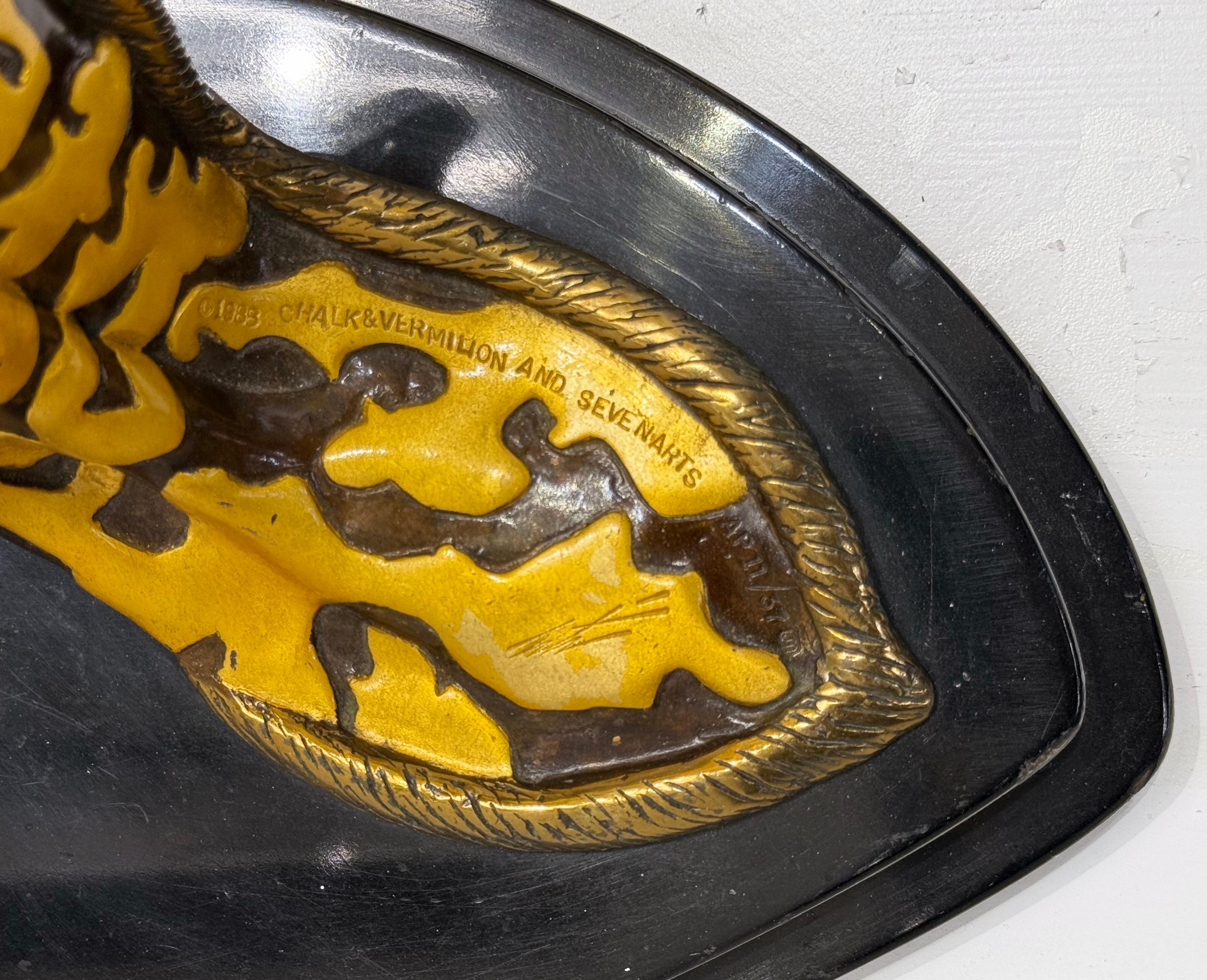 Il Mistico (scultura in bronzo dipinta a freddo) - Sculpture Art Déco di Erté