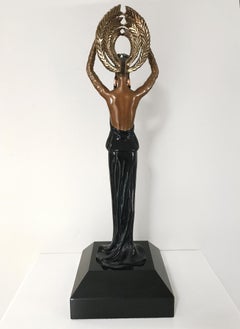 Triumph, Signed and Numbered Art Deco Bronze Sculpture by Erté