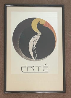Erte Series "L'Amour" Poster by Mirage Editions for Grosvernor Gallery London