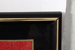 Erte Silk Framed Scarf "L'Opera" Signed