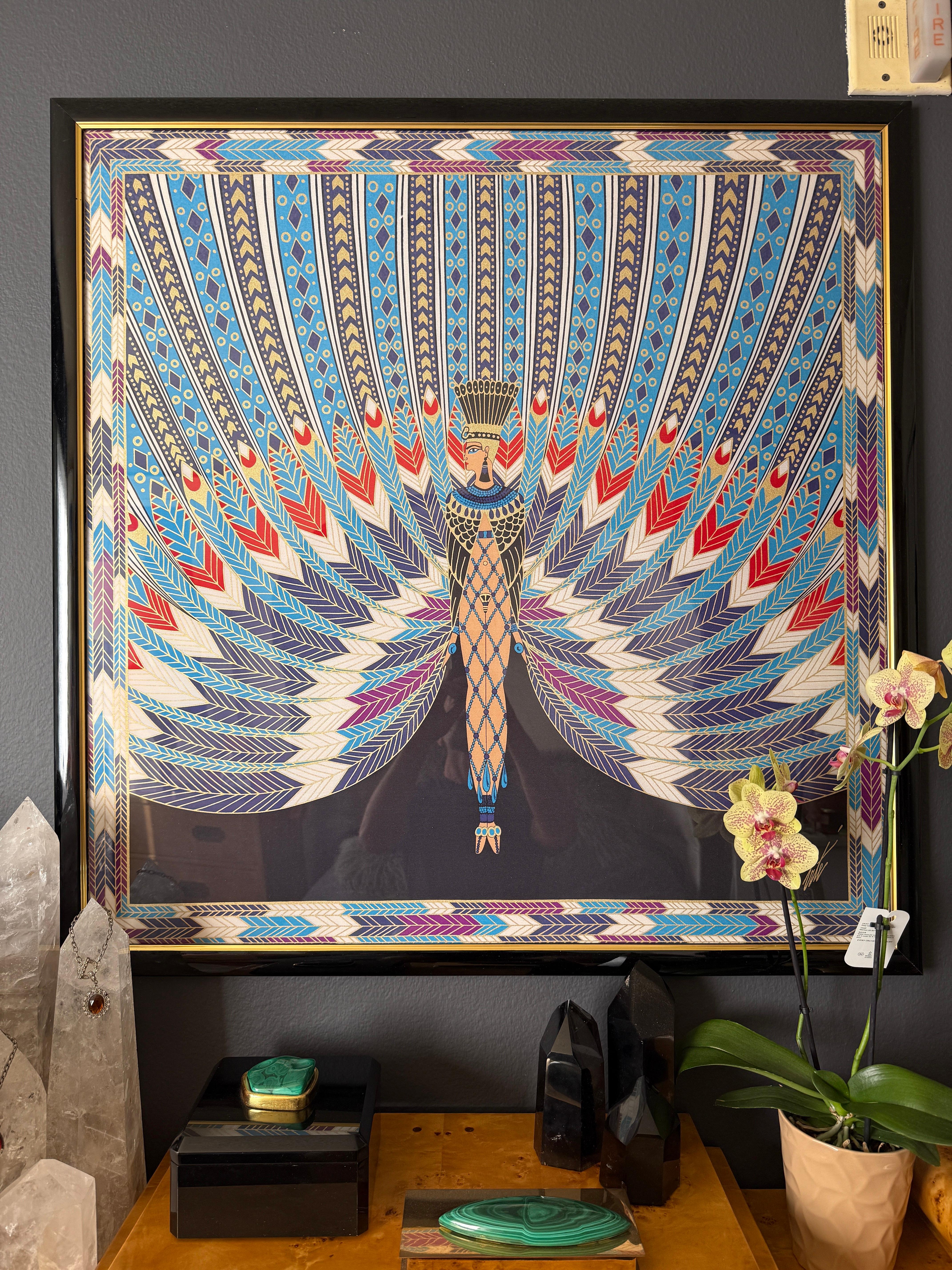 ERTE-Siebdruck im Zustand „Gut“ im Angebot in North Hollywood, CA