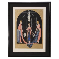 Erte Three Graces 1900's